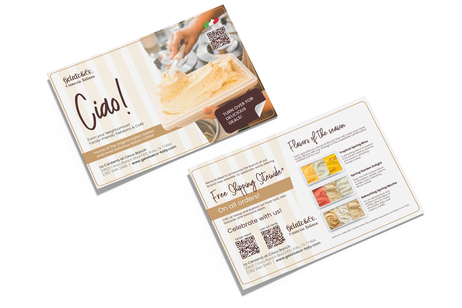 LVBranding Advertising Gelato and co