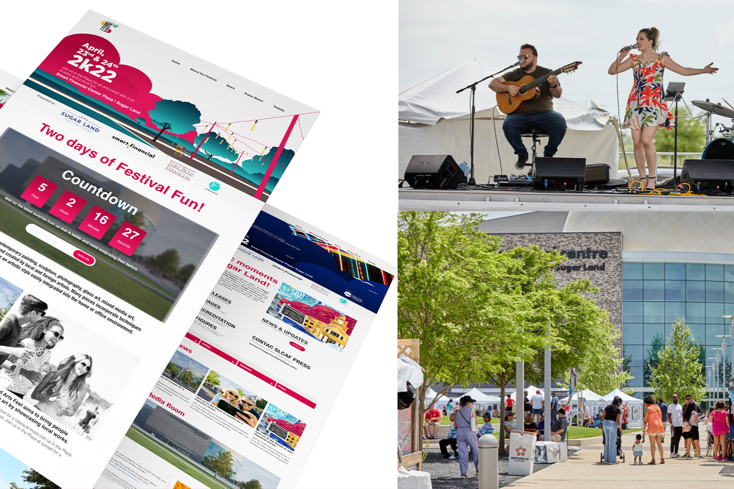 LV Branding - Empresa de Branding que transformó una pequeña idea en un referente cultural rentable y masivo - Festival de Arte de Sugar Land