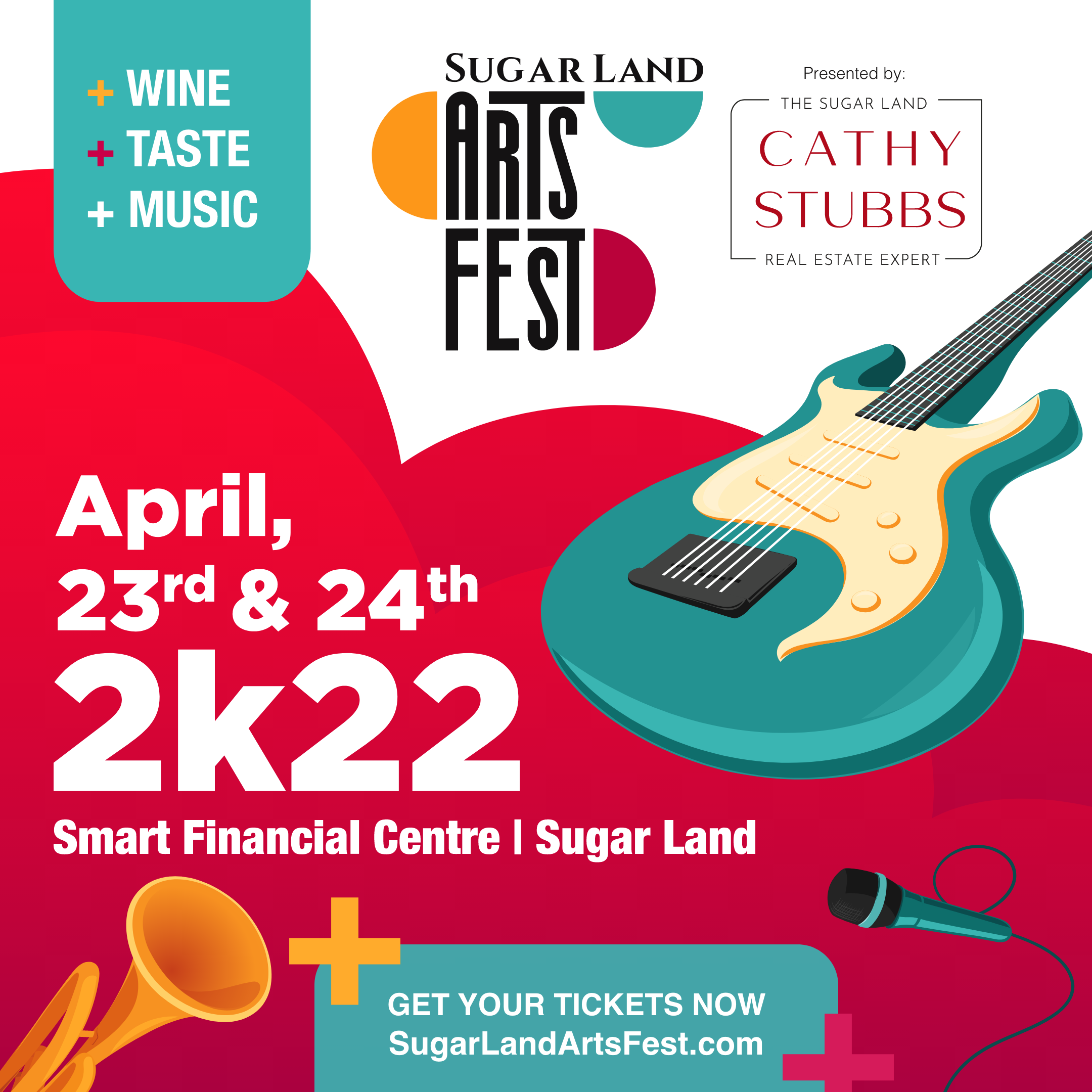 Sugar Land Arts Fest  2022 by LV Branding