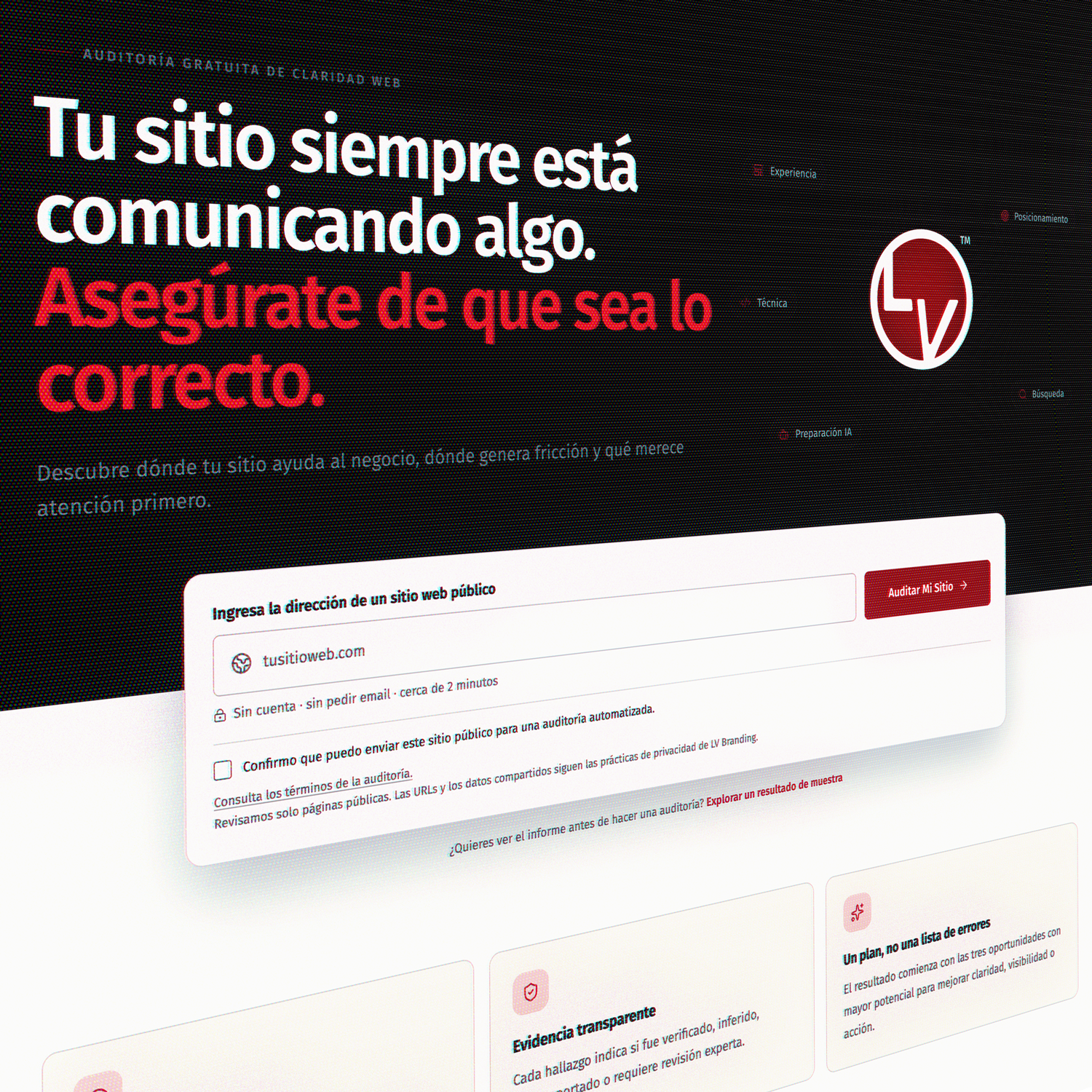 LV Branding Agencia de Diseño de Páginas WEB UX/UI