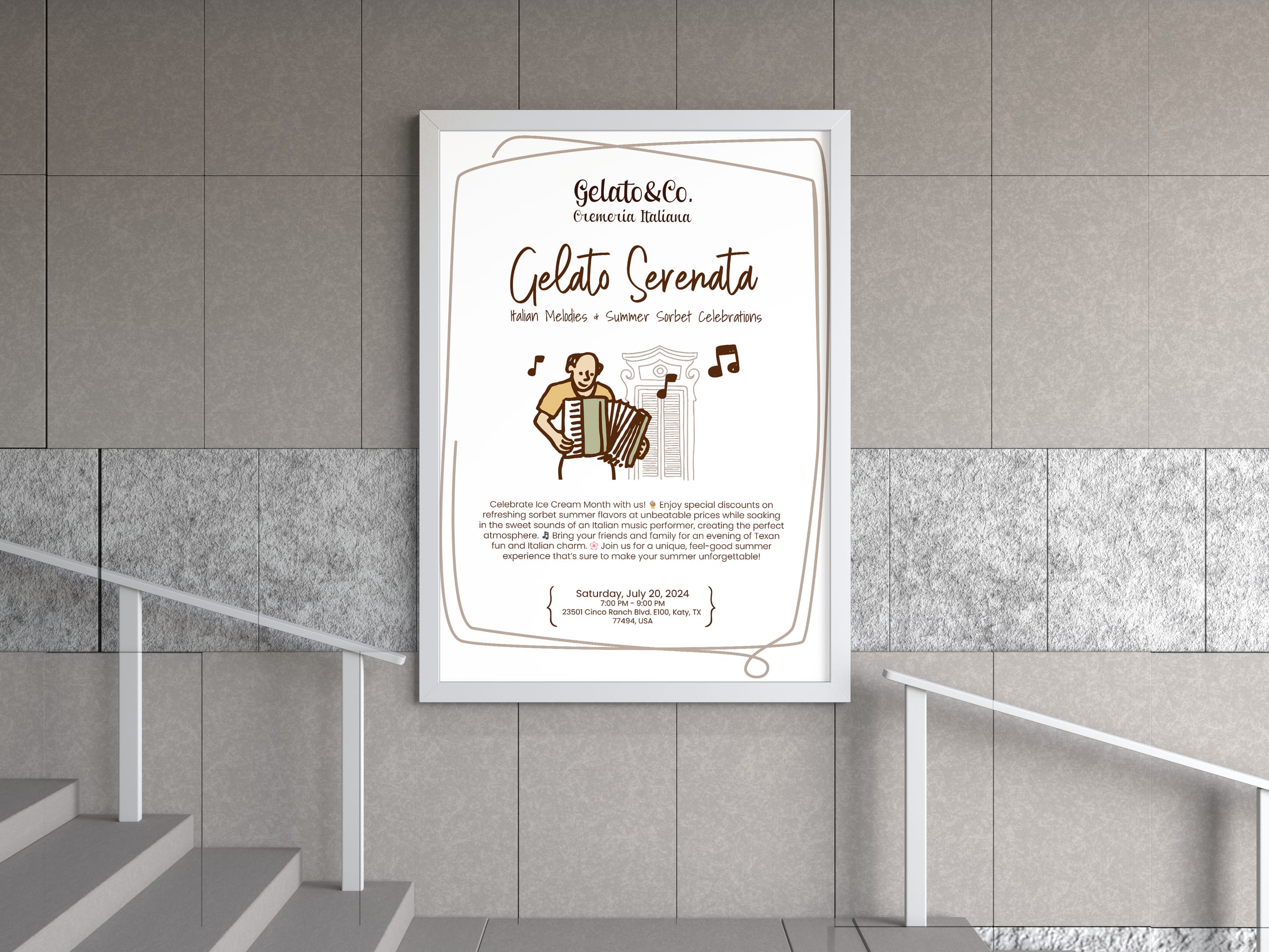 A Scalable Marketing Strategy for a Gelateria